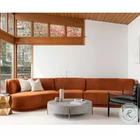 Chameau Black And White Coffee Table