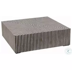 Terning Black And White Occasional Table Set