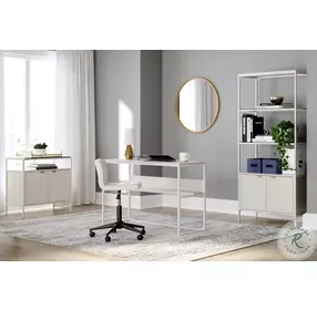 Deznee White 47" Desk