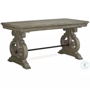 Tinley Park Dovetail Grey Writing Home Office Set