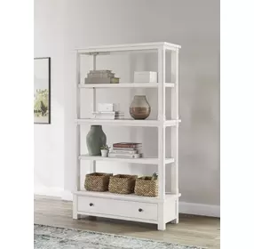 Robbinsdale Antique White Bookcase