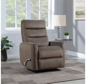 Takami Chocolate Swivel Recliner