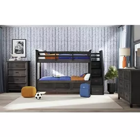 Brooklyn Charcoal 4 Drawer Chest