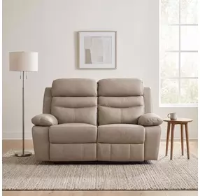 Hancock Latte Double 64" Power Reclining Loveseat