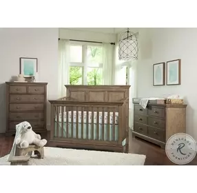 Hanley Cashew Convertible Standard Crib