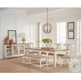 Hartford Tan Dining Bench