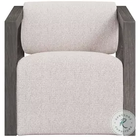 Leilani Beige Performance Fabric Outdoor Swivel Chair