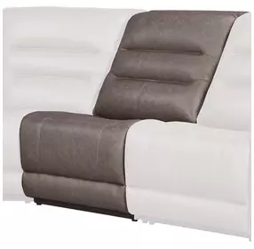 Lawson Sydney Brunette Armless Chair with Drop Down Table and USB Charging