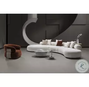 HF6016A Brown Swivel Chair