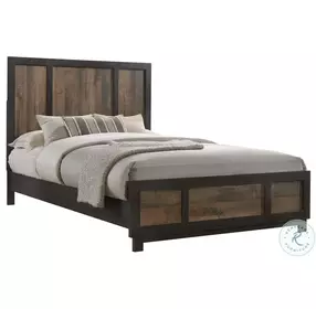 Harrison Dark Chocolate Youth Panel Bedroom Set