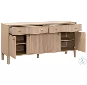 Highland Natural Oak TV Stand