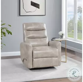 Takami Gray Swivel Recliner