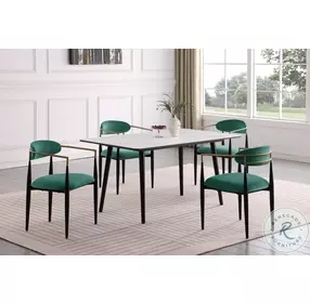 HM5210 Green Dining Chair Set Of 2