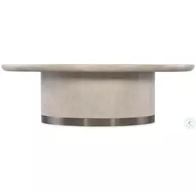 Modern Mood Light Brown Round Cocktail Table
