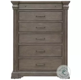 Madison Ridge Natural Bark 6 Drawer  Chest