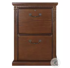 Huntington Oxford Burnished 2 Drawer Vertical File Cabinet
