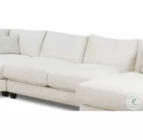 Hobnob Cotton Armless Loveseat