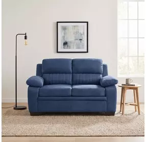 Holleman Blue 58" Loveseat