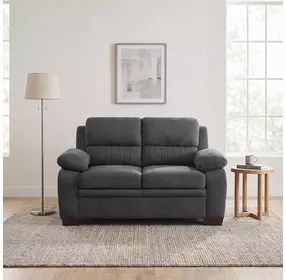 Holleman Dark Gray 58" Loveseat