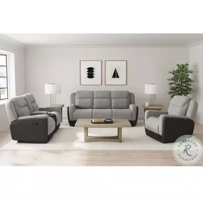 Viper Grey Glider Recliner