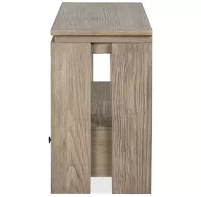 Conrad Stone Harbor Gray Rectangular Sofa Table
