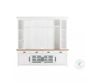 Dover White Entertainment Center