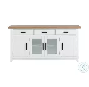 Dover White 62" Console