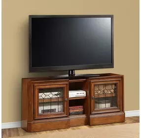 Huntington Antique Vintage Pecan Expandable TV Console