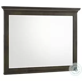 Hawthorne Brushed Charcoal Landscape Mirror