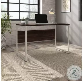 Hybrid Black Walnut 48" Small Computer Desk