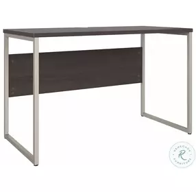 Hybrid Storm Gray 48" Small Computer Home Office Set