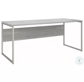 Hybrid Platinum Gray 72" Medium Computer Home Office Set