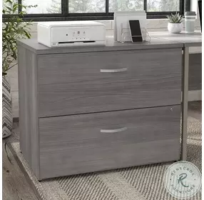 Hybrid Platinum Gray 2 Drawer Lateral File Cabinet