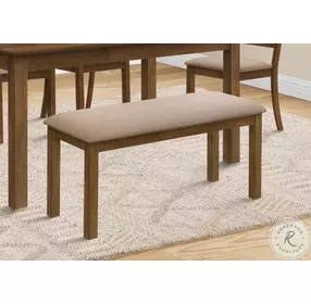 1317 Beige 42" Rectangular Bench