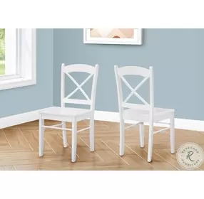 1320 White Dining Chair Set Of 2