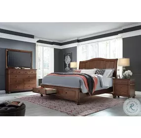 Oxford Whiskey Brown Chesser with TV Frame