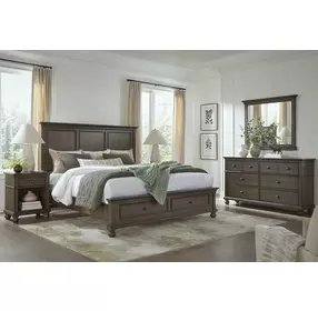 Oxford Cocoa 1 Drawer Nightstand