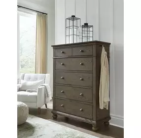 Oxford Cocoa 5 Drawer Chest