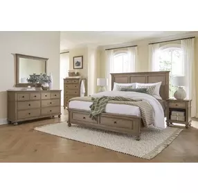 Oxford Tan 5 Drawer Chest