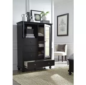 Oxford Black Chifferobe