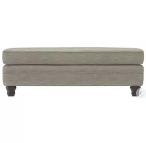 Tarleton Grey Ottoman