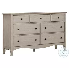 Provence Linen 7 Drawer Dresser