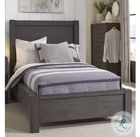 Mill Creek Carob Distressed Youth Storage Panel Bedroom Set