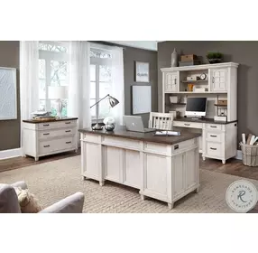 Caraway Aged Ivory Lateral File Cabinet