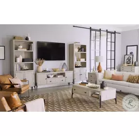 Zane Parchment End Table