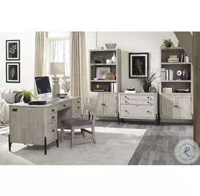 Zane Parchment Door Bookcase