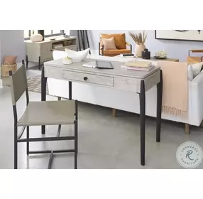 Zane Parchment Sofa Table