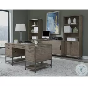 Trellis Desert Brown 66" Credenza Desk
