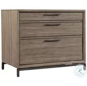 Trellis Desert Brown Workstation Combo File Cabinet
