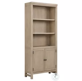Emerson Light Elm 1 Door Bookcase